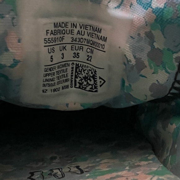 Converse Chuck Taylor All Star Madison OX Sneaker Navy size 5 - Excellent - Picture 9 of 12